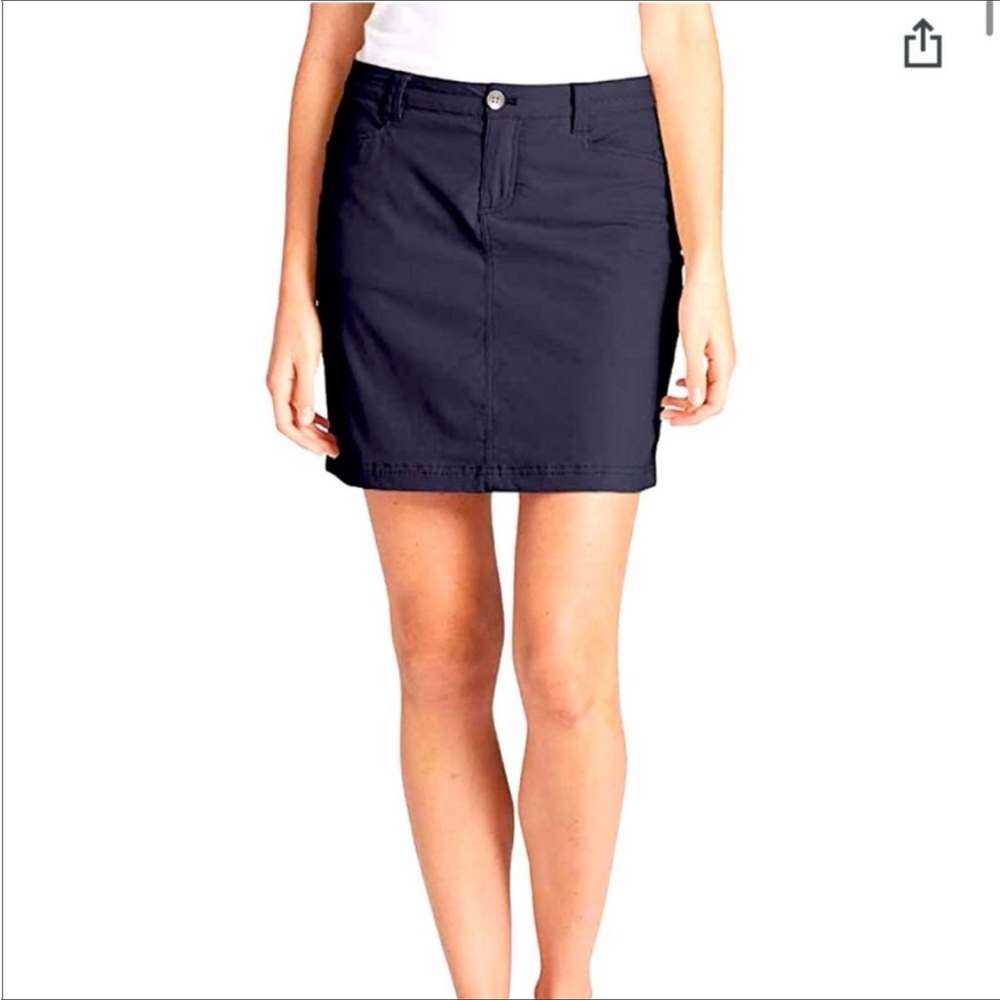 Eddie Bauer Navy Blue Skort